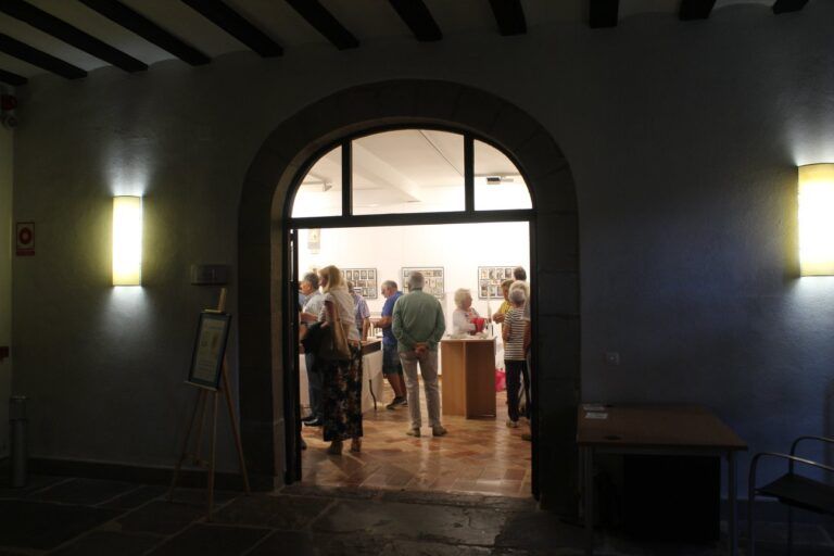 Exposición en la casa de cultura (Sangüesa, 2019)